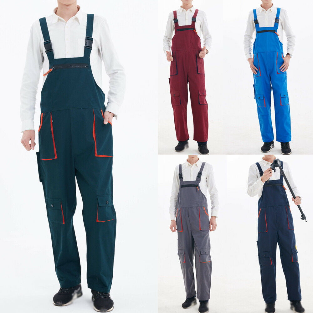 Workwear Work Bib and Brace Overall Pants Trousers Clothing 