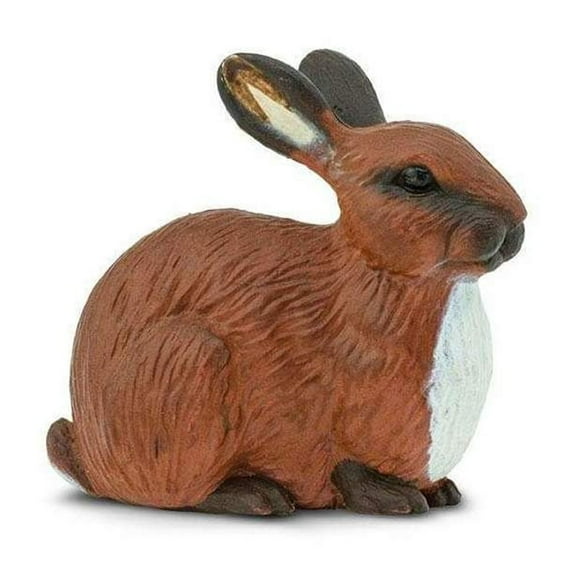 Safari Ltd. Rabbit Figure - Realistic 2" Animal Model - Educational Toy for Boys, Girls, and Kids Ages 3 