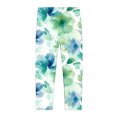 thumbnail image 5 of Odeerbi 3-8 Years Kids Girls Floral Leggings Stretchy Tights Compression Pants Soft Comfortable Ankle Length Pantyhose, 5 of 6