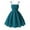 AB340 Dark Green, variant on Rhuody Flower Girl Dress Sleeveless Summer Dress Solid Color Bow Tie Strap Party Outfit Kids Clothing Breathable Retro Basic Girl Clothes Dark Green 8 Years