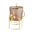 thumbnail image 3 of Beverage Dispenser Cold Water Jug Drink Dispenser for Kitchen Home Household brown, 3 of 8