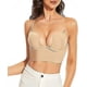 thumbnail image 3 of Sujetador con espalda baja para mujer, sujetador sin espalda con escote profundo en forma de U y tirantes transparentes convertibles, 3 of 3