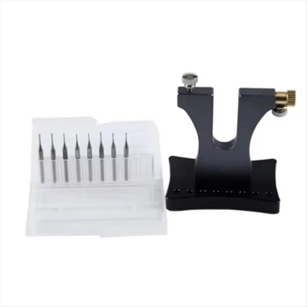 Juego de Extractores de Tornillos para Relojes Rotos, 8 Pines, Herramienta para Quitar Tornillos Dañados y Reparar Relojes para Relojeros.