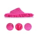 thumbnail image 3 of Jumpingount 1 par de zapatillas para hombre y mujer, zapatillas de limpieza de suelo para dormitorio, cocina, zapatillas absorbentes de agua, Calzado Rosa roja, 3 of 5
