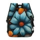 thumbnail image 4 of Fotbe Colorful Blooming Flowers Mochila Casual con Estampado para Escuela, Viajes y Actividades al Aire Libre - Duradera, Ligera y Cómoda, 4 of 5