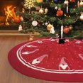thumbnail image 1 of Falda para árbol de Navidad, faldas para árbol de Navidad de 48 pulgadas con gnomo sueco, decoración navideña de doble cara para fiestas navideñas, decoración interior y exterior Sailing Electrónica, 1 of 4