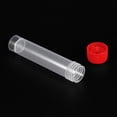 thumbnail image 4 of Uxcell 20mL Plastic Test Tubes, 40 Pack Frozen Test Tube Vial Container Storage Screw Cap, Red Clear, 4 of 6