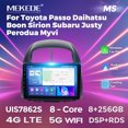 thumbnail image 2 of MEKEDE 2 Din Android Radio del coche para Toyota Passo Daihatsu Boon Sirion Subaru Justy Perodua Myvi 2DIN DVD estéreo pantalla Multimedia, 2 of 5