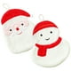 thumbnail image 1 of 2 toallas de mano navideñas decorativas de forro polar coral para baño., 1 of 7