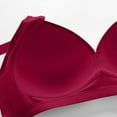 thumbnail image 3 of LIaqionyy Bras for Women 3pc Comfortable Breathable Full Coverage Plus Size Brassiere Daily Underwear, 3 of 8