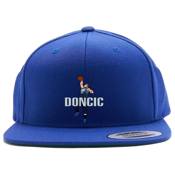 BLUE Snapback Mavericks Mavs Air Luka Doncic Hat