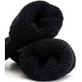 thumbnail image 7 of Yoicy Womens Extra Thick Wool Boot Crew Winter Socks (3 Pack),Plain Size 5-10,Black, 7 of 7