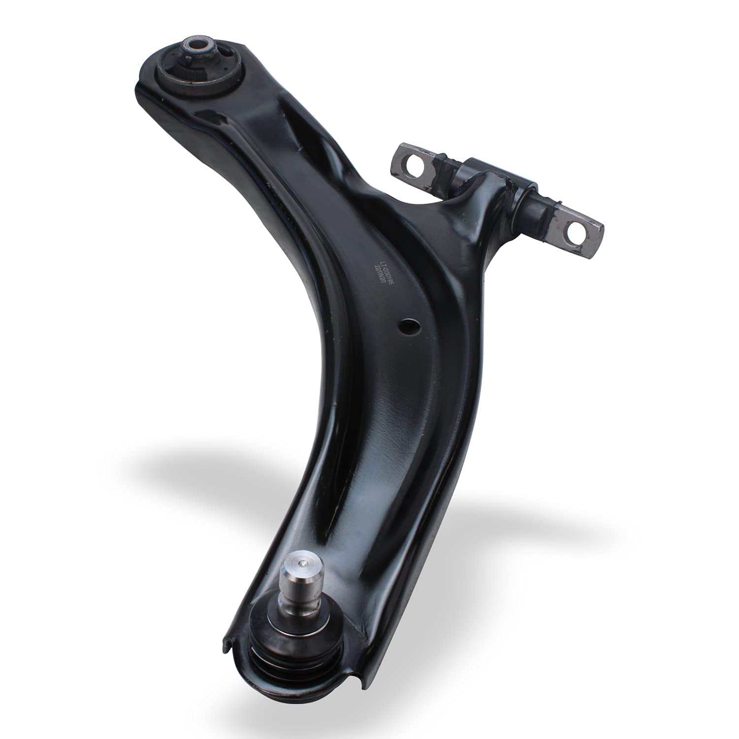 Detroit Axle - Front Lower Right Control Arm w/Ball Joint for 2008-2013 Nissan Rogue, 2014-2015 Nissan Rogue Select, Control Arm with Ball Joint Assembly Replacement