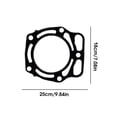 thumbnail image 3 of Kit de la junta de la cabeza superior de metal Portátil Oval Portátil Reemplace Actualización de las juntas de automóviles Accesorios de pieza Reemplazo para mula KAF620 Kearding VI002152-00, 3 of 5