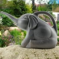thumbnail image 5 of Cornucopia Brands Elephant Watering Can w/Real Eyes, 2 Quart, Grey w/ Googly Eyes, Fully Functional Novelty Watering Can, 5 of 8