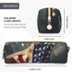 thumbnail image 3 of Fotbe North American Bald Eagle1 Estuche para Lápices de Cuero con Estampado, Estuche con Cremallera Resistente, Organizador Compacto y Elegante para Papelería, 3 of 7