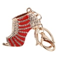 thumbnail image 2 of High Heel Keychain, New  Shoe High Heel Pendent Keyring K Purse Bag Keyring Chain Gift Eychain Shoe Key Rings Rhinestone Key, 2 of 8