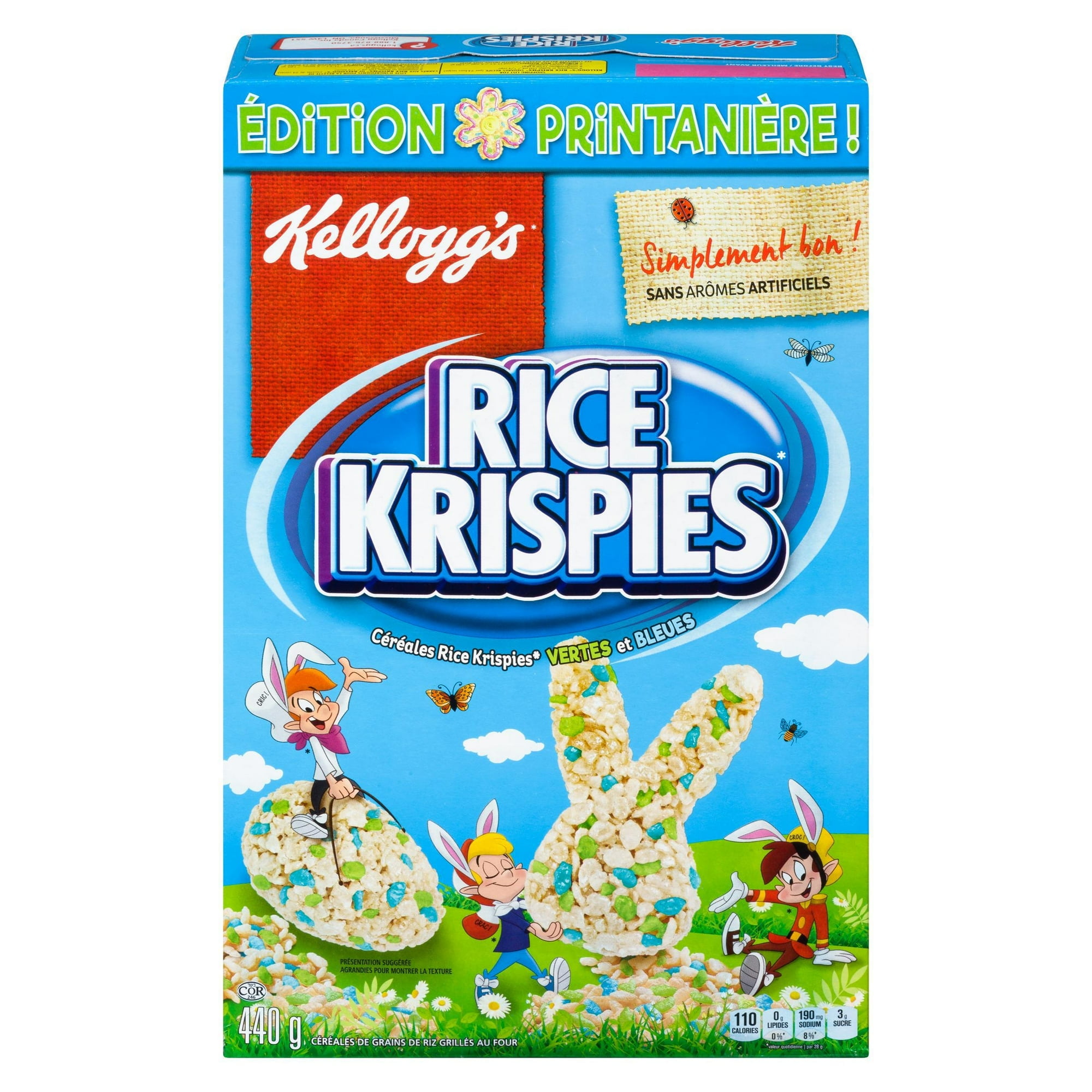 Kellogg's Rice Krispies Spring Edition Cereal 440g