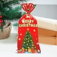 thumbnail image 6 of Beautynvta 50 Pcs Christmas Candy Bag, Christmas Treat Bags with Ties, Plastic Christmas Bags for Birthday Party Snack Wrapping Wedding Party Favor Supplies Decoration, 6 of 6