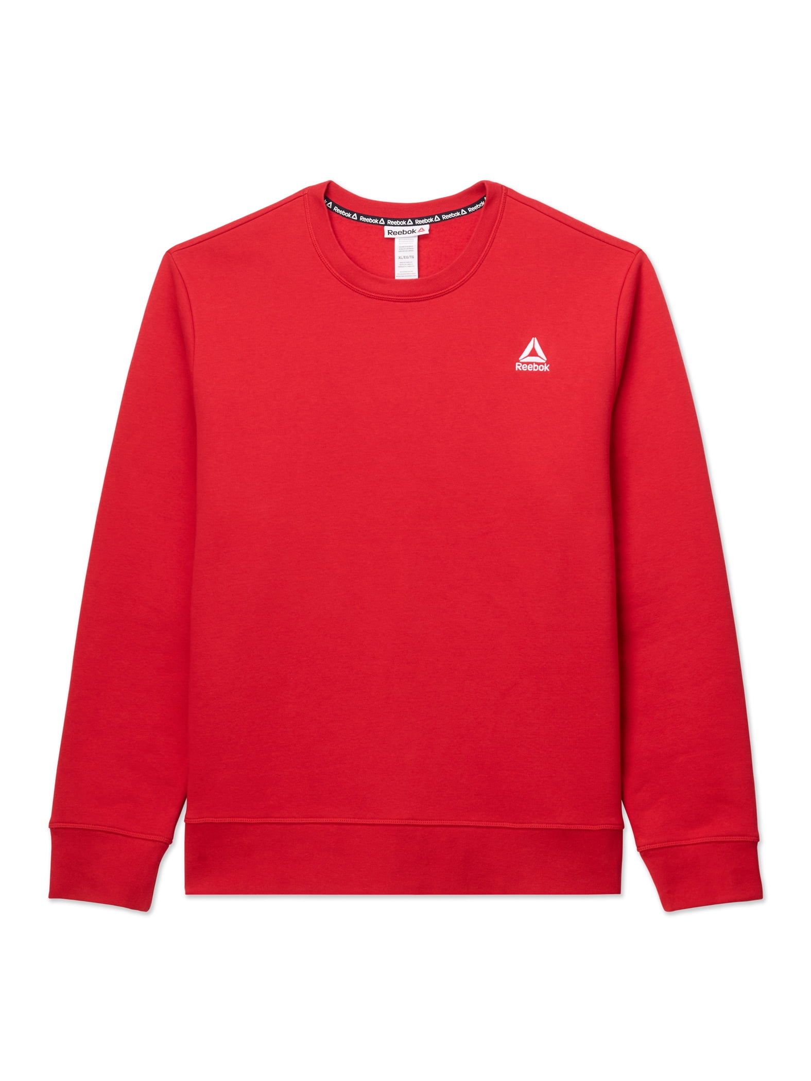 Reebok Men's and Big Men's Game Day Fleece Crewneck Sweatshirt, Sizes XS-5XL