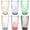 6 Pack, variant on 4 Pack Plastic Reusable Drinking Glasses,16 oz Plastic Tumblers Drinking Glasses, Clear Acrylic Drinking Cups, Tumbler for Christmas Party, Outdoor&Indoor, Stackable, Dishwasher Safe, Easy to Clean