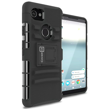 CoverON Google Pixel 2 XL / 2XL Case, Explorer Series Protective Holster Belt Clip Phone (Google Pixel Best Case)