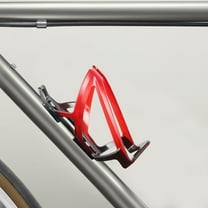 Road Bike Water Bottle Holder - Plastic Mount Rack for Standard Bottles, 5 Colors