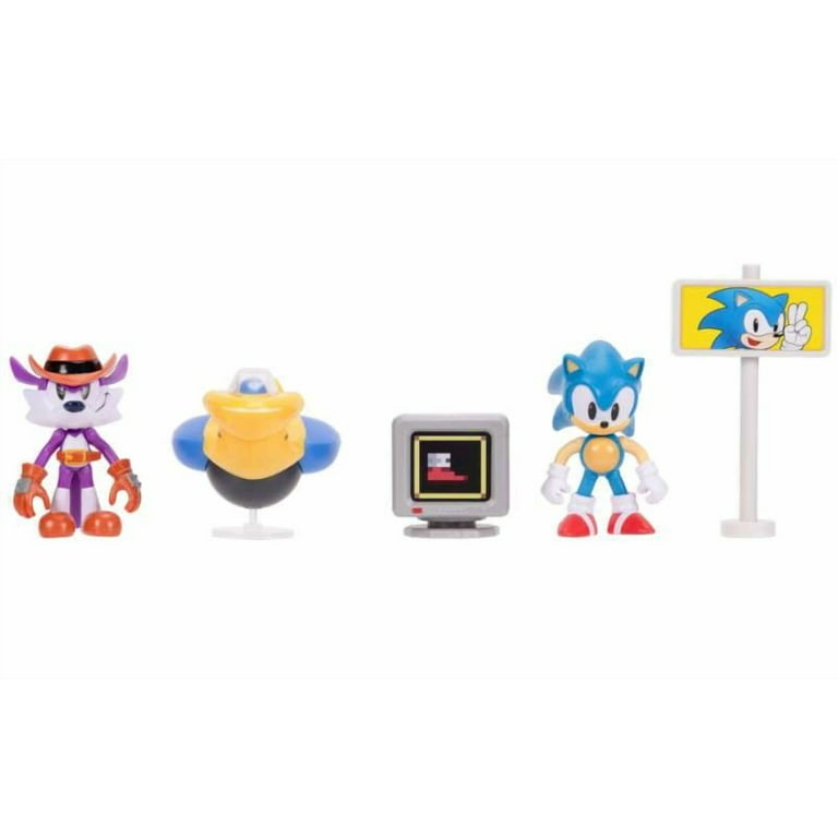 Sonic The Hedgehog Sonic Vs Fang Diorama Playset (Super Stars