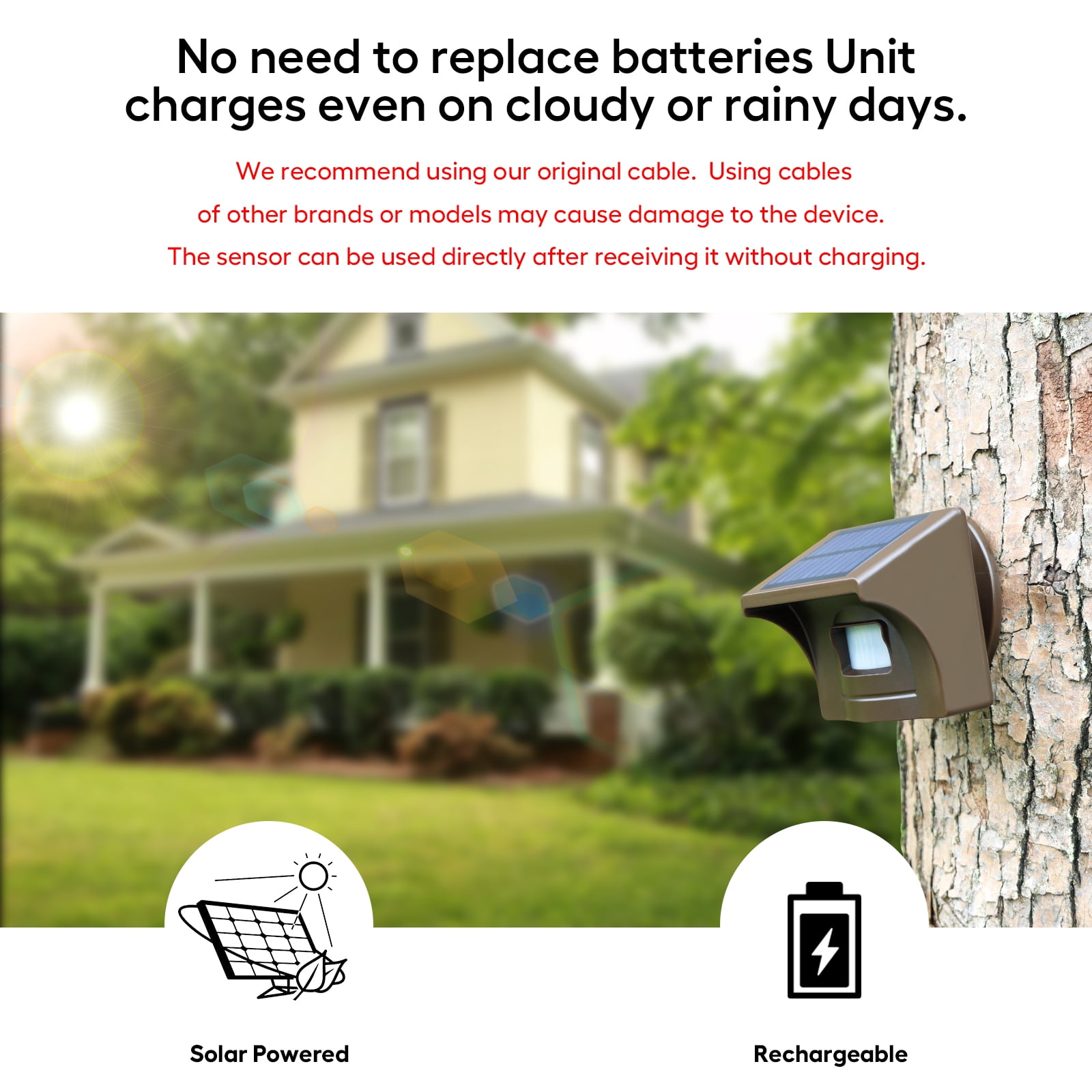 Driveway Alarms Wireless Outside EMACROS Safeguard Wireless