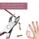 thumbnail image 3 of 26 In 1 Manicure Set Professional Nail Clipper Set Stainless Steel Manicure Kit Nail Care Kit Pedicure Kit - Pink A26pcs-pink -, 3 of 5