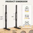 thumbnail image 4 of Soporte de TV TAVR Furniture ajustable para 24-80" 68 kg VESA 800x500, 4 of 8