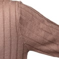 thumbnail image 5 of X RAY JEANS Mens Cable Knit Tipped V-Neck Sweater, Praline, L, 5 of 6