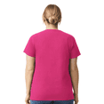 thumbnail image 4 of Gildan Women’s Ultra Cotton T-Shirt, Short Sleeve Crew Neck Casual Classic Fit Heliconia Tee, S, 4 of 4