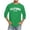 Green@GC@, variant on CONZONE Men's T-Shirts 3/4 Sleeve T Shirts for Men Casual Crew Neck Letter Graphic Y2K Lightweight Tees Soft Cozy Athletic Tops