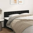 thumbnail image 5 of vidaXL Headboards 2 pcs Black 31.5"x2"x30.7"/34.6" Faux Leather, 5 of 72