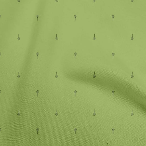 oneOone Cotton Jersey Light Green Fabric Asian Block Diy Clothing Quilting Fabric Print Fabric By Yard 58 Inch Wide