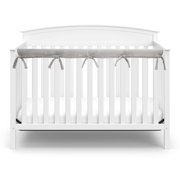 American Baby Company 1 Pack Heavenly Soft Narrow Reversible Crib Rail Cove