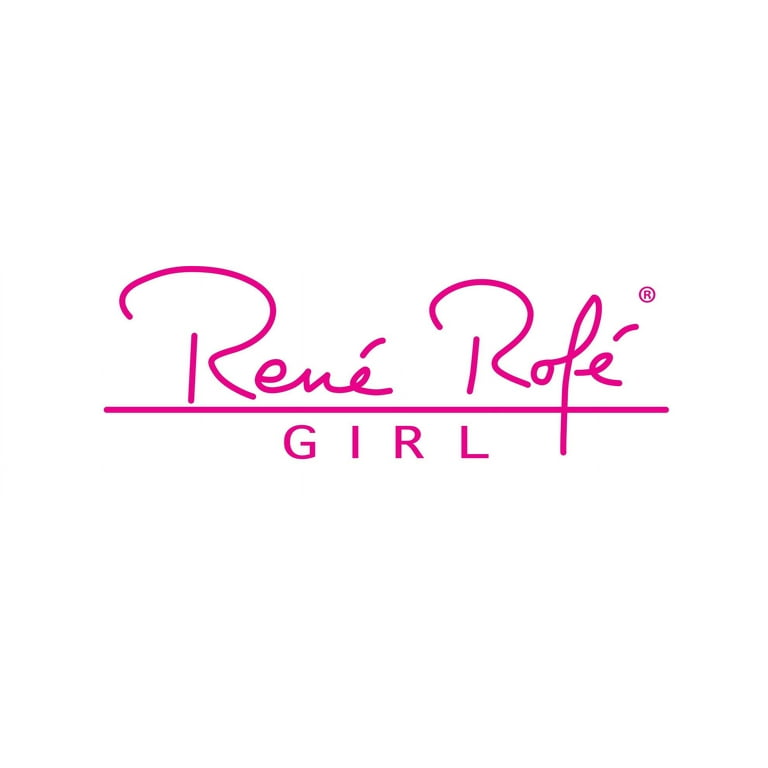 Rene Rofe Girls' Training Bra – 10 Pack Stretch Cotton Crop Bralette (7-14)  