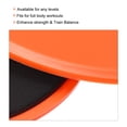thumbnail image 4 of Unique Bargains Exercise Core Sliders, 175mm Dia. Glider Discs Dual Sided Usage for Full Body Workout, Orange, 2Set, 4 of 5