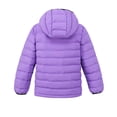 thumbnail image 4 of Wantdo Girl's Winter Coat Light Winter Coat Packable Puffer Jacket Purple 14/16, 4 of 7