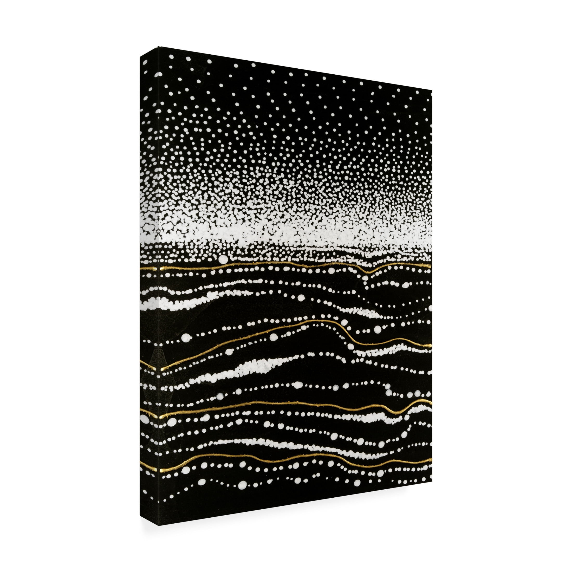 Canvas Wall Art - Vanna Lam 'Infinity Sands I' Wall Art for Living Room, Bedroom, or Office Décor by Trademark Fine Art - 35 x 47 Inches