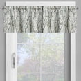 thumbnail image 7 of Ambesonne Botanical Valance & Curtain 3 Pcs Set, Dried Branches and Wood, 55"x24", Off White Dark Brown, 7 of 7