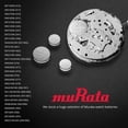 thumbnail image 5 of Murata 377 SR626SW Battery 1.55V Silver Oxide Watch Button Cell (100 Batteries), 5 of 5