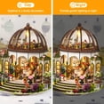 thumbnail image 7 of BESTSKY 2026 New Diy Miniature Dollhouse Kit,1:24 Scale 3D Wooden Tiny House Kit with Led Light and Furniture,Handmade Miniature House Kit for Teen Adults, 7 of 7