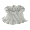thumbnail image 2 of Awdenio Fashion Scarves Lightweight Women's Knitted Bib Covering Neck Cover False High Collar Loop Scarf, 2 of 3