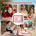 thumbnail image 3 of Jiibva Piggy Bank Safe for Adult with Password, Durable ABS Money Bank Coin Jar for Honeymoon Trips, Birthday Gifts, 3 of 7