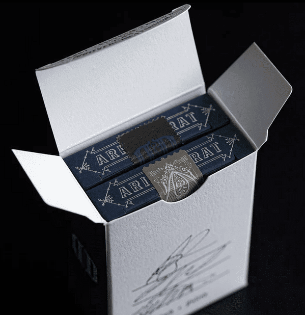 Smoke & Mirrors Anniversary Edition: Denim Pack Playing Cards by Fulton