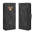 thumbnail image 1 of Case for Samsung Galaxy Note 9 Cover Adjustable Detachable Card Holder Magnetic closure Leather Wallet Case - Black, 1 of 5