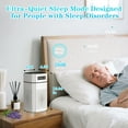 thumbnail image 6 of AIRFIRE Air Purifiers for Bedroom 315 Sq.ft, HEPA Air Purifiers for Pets, Pollen, Wildfire, AP202, White, 2 Pcs/ Case, 6 of 10