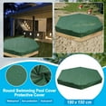 thumbnail image 2 of Waterproof Sandpit Cover - Drawstring Design, Foldable & 95% Sun Protection, for Outdoor Sandpits and Small Swimming Pools, 2 of 6
